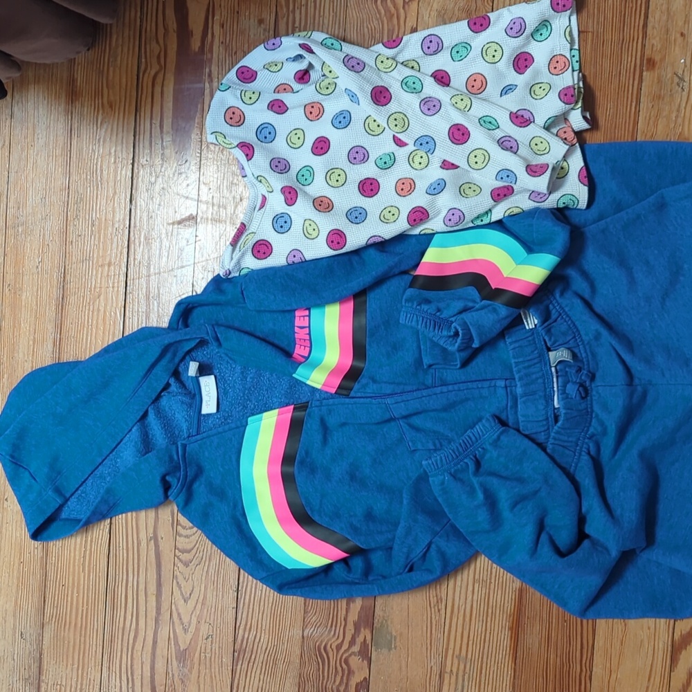 Matching fleece jogger set